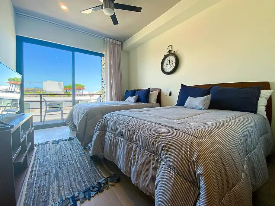 Beautiful + Luxury + Ocean View + Pool Apartment Playa del Carmen 0*,  Mexico